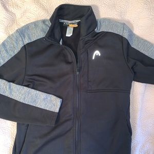 Men’s Head Fleece Zip Up Jacket Medium